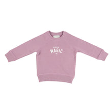 Load image into Gallery viewer, Bob &amp; Blossom Violet Believe In Magic Sweatshirt 2 Yrs
