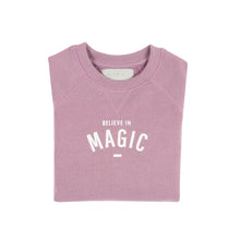 Load image into Gallery viewer, Bob &amp; Blossom Violet Believe In Magic Sweatshirt 2 Yrs
