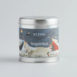 St Eval Inspiritus Christmas Tin Candle