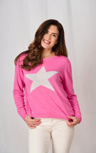 Load image into Gallery viewer, Luella Hot Pink Star Jumper 14-16
