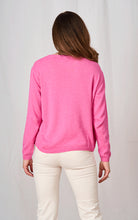 Load image into Gallery viewer, Luella Hot Pink Star Jumper 14-16
