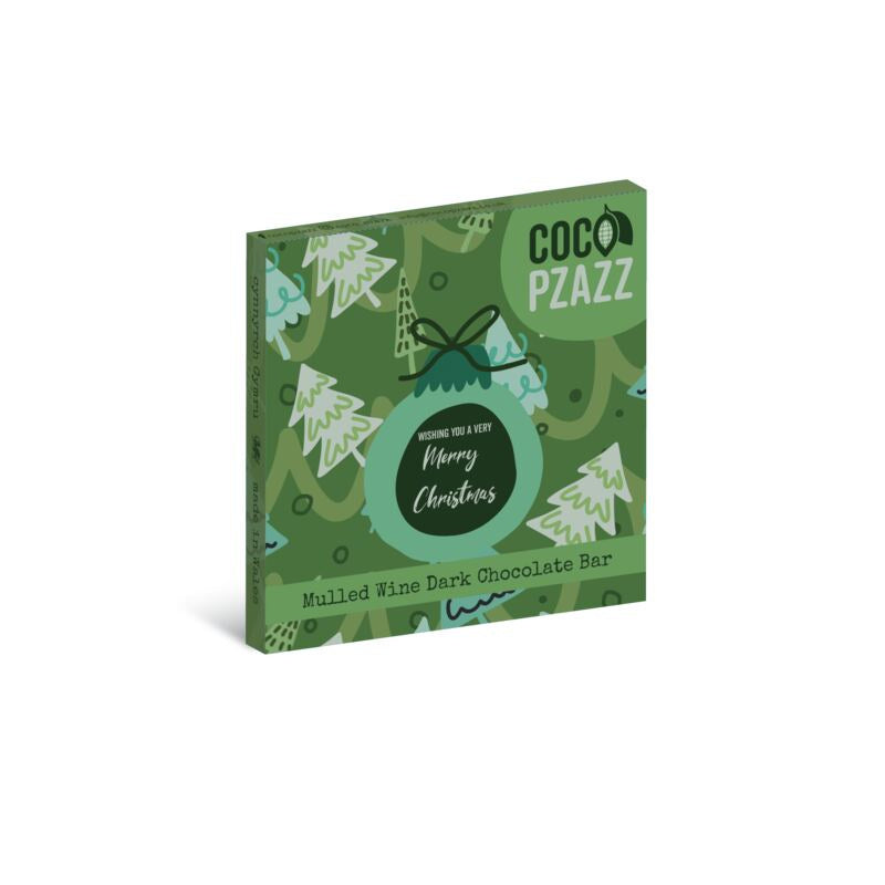 Coco Pzazz Christmas Mulled Wine Chocolate Bar