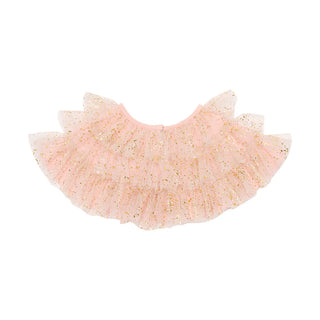 Bob & Blossom Pale Pink Sparkle Layer Cape