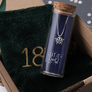 Attic Creations Let It Snow Necklace- Silver