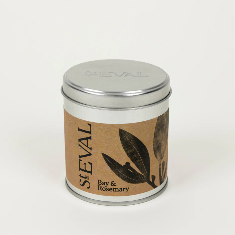 St Eval Tin Bay & Rosemary Candle