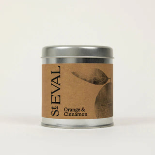 St Eval Orange & Cinnamon Tin Candle