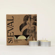 Load image into Gallery viewer, St Eval Bergamot &amp; Nettle Scented Tealights
