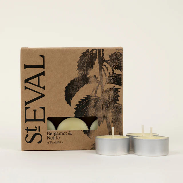 St Eval Bergamot & Nettle Scented Tealights