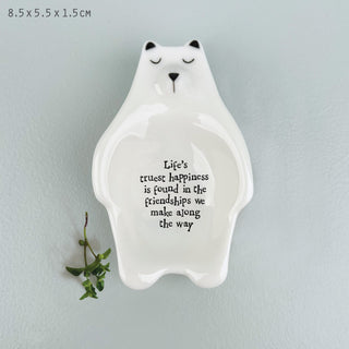 Life’s Truest Happiness Flat Dish