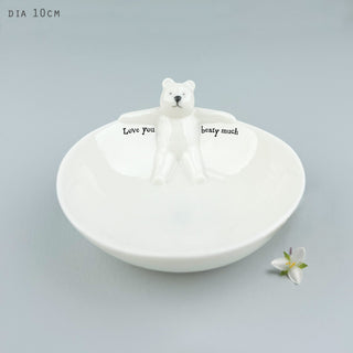 Stretching Bear Bowl