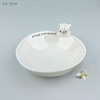 Rabbits Trinket Bowl