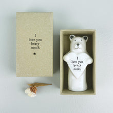 Load image into Gallery viewer, Porcelain Heart - Bear
