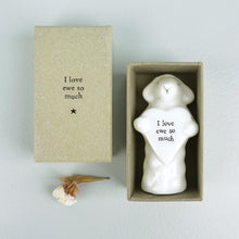 Load image into Gallery viewer, Porcelain Heart - Sheep
