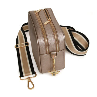 Alice Wheeler - Soho Cross Over Bag in Bronze
