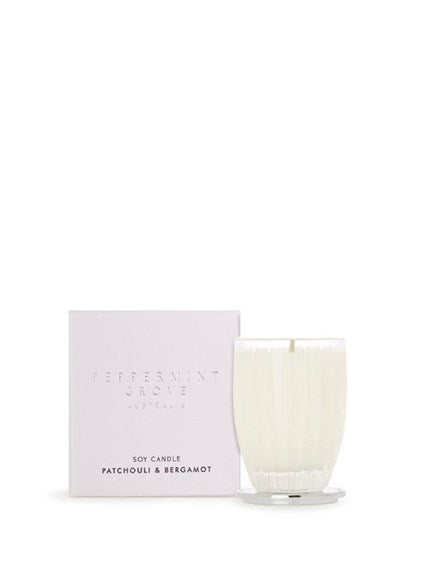 Peppermint Grove Patchouli & Bergamot 370g Candle