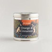 Load image into Gallery viewer, St Eval Orange &amp; Cinnamon Tin Candle
