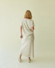 Load image into Gallery viewer, Chalk Maeve Skirt in Champagne
