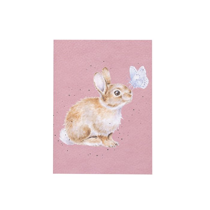 A6 Rabbit Notebook - I Spy A Butterfly