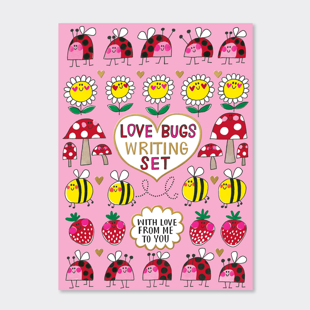 Writing Set - Love Bugs