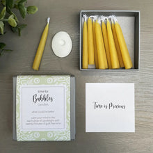 Load image into Gallery viewer, Cotton &amp; Grey Time For Bubbles Candles
