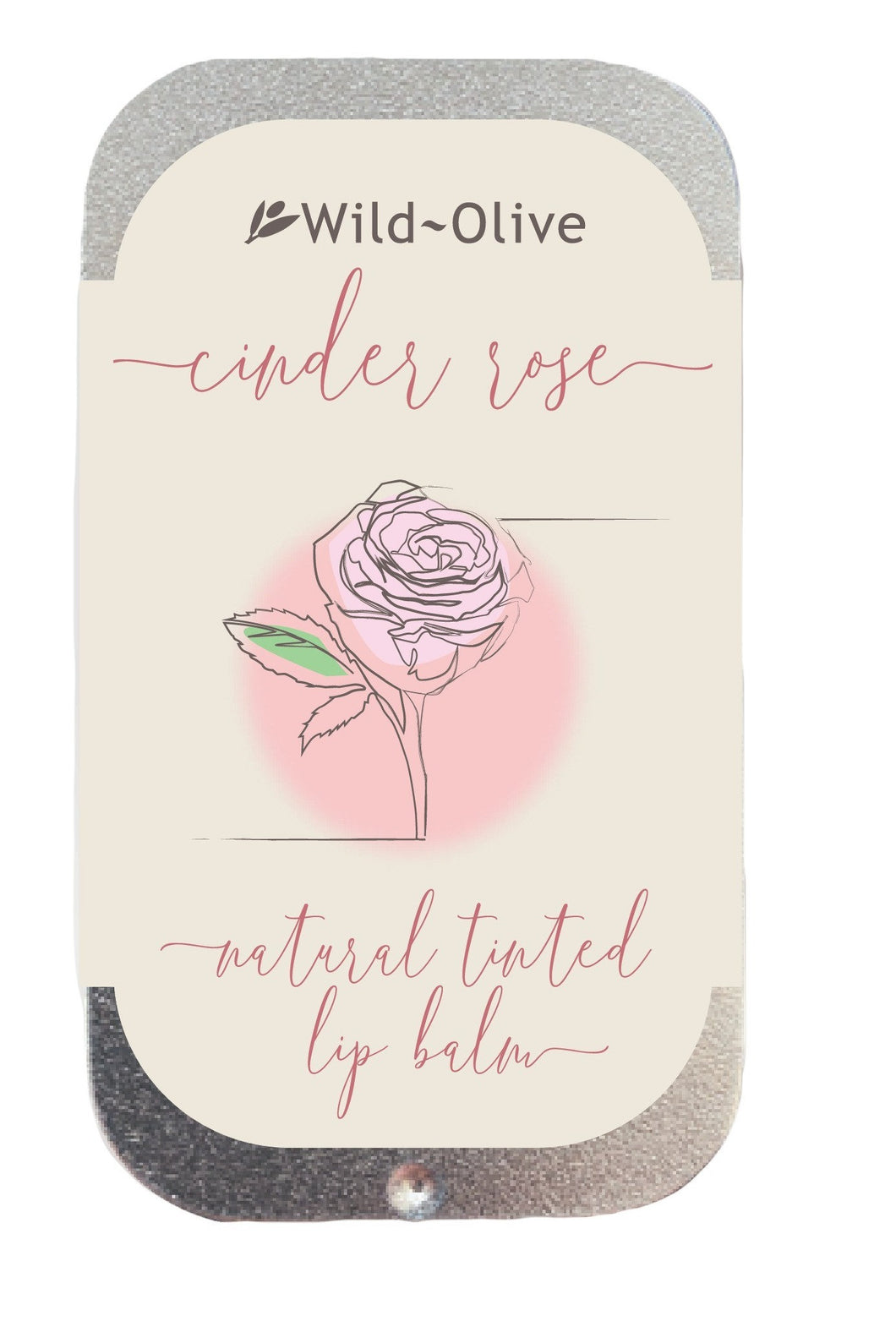 Wild Olive Cinder Rose Lip Balm