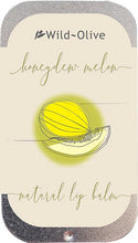 Load image into Gallery viewer, Wild Olive Honeydew Melon Lip Balm
