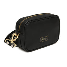Load image into Gallery viewer, Alice Wheeler Black- Mini Mayfair with Webbing Strap
