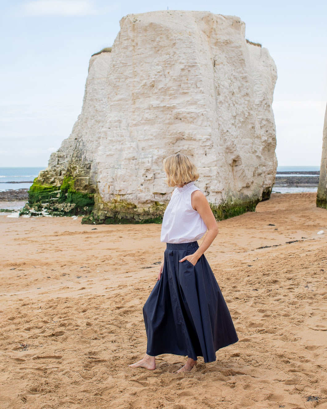 Chalk Imogen White Top