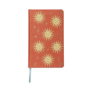 Designworks Collective-Celestial Bookcloth Journal - Terracotta Sun