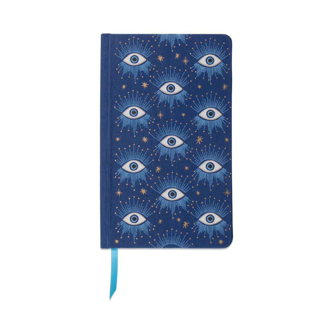 Designworks Collective- Celestial Bookcloth Journal - Starry Eyed
