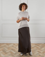 Load image into Gallery viewer, Chalk Maeve Chocolate Skirt S/ M
