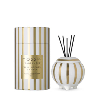 Moss St - Fresh Biscotti & Amber Diffuser 100 ml