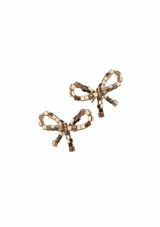 Bonnie Bow Earrings - Gold