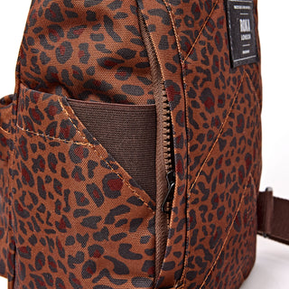 ROKA Canfield Small Roll Top Backpack - Mini Leopard