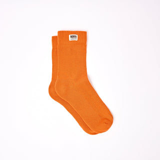 ROKA Wimbledon Crew Socks for Women – Burnt Orange