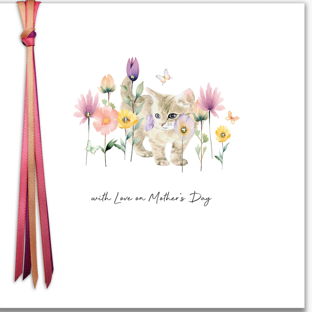 RIBBON AND ROSES - With Love On Mother's Day (Cat)