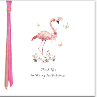 RIBBONS AND ROSES SMALL - Thank You For Being So Fabulous!