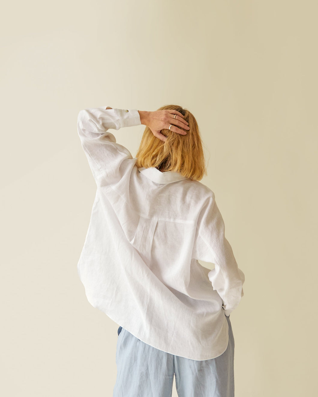 Chalk Sophie Shirt in White