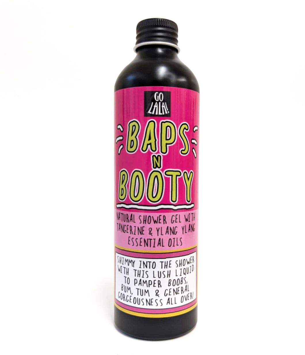 Go La La Baps N Booty Natural Shower Gel