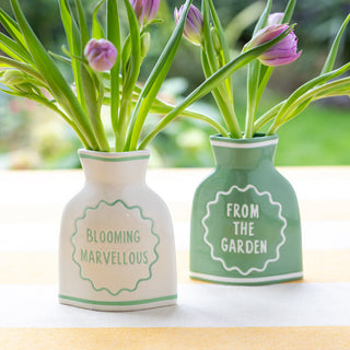 Ceramic Green Budvase