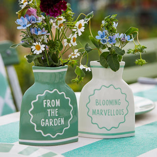 Ceramic Green Budvase