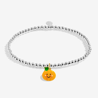 KIDS' A LITTLE JOMEES | CUTEST PUMPKIN IN THE PATCH | Silver & Gold Plated | Bracelet | 15.5cm stretch
