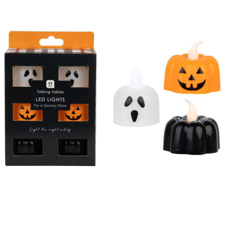 Flameless LED Halloween Tealight Candle