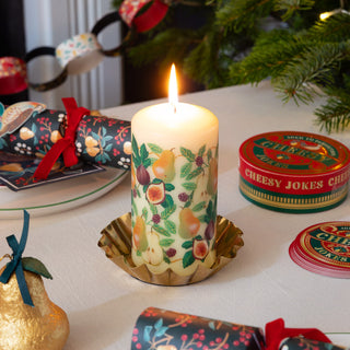 Pear Pillar Candle - 15cm |