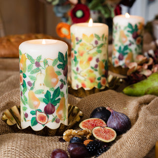 Pear Pillar Candle - 15cm |