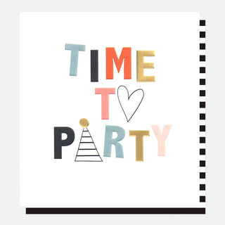 Time To Party Card