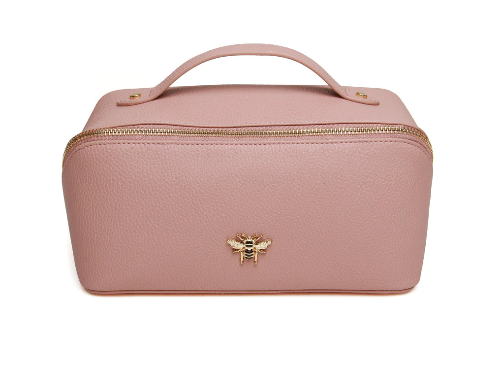 Alice Wheeler Pink Train Case