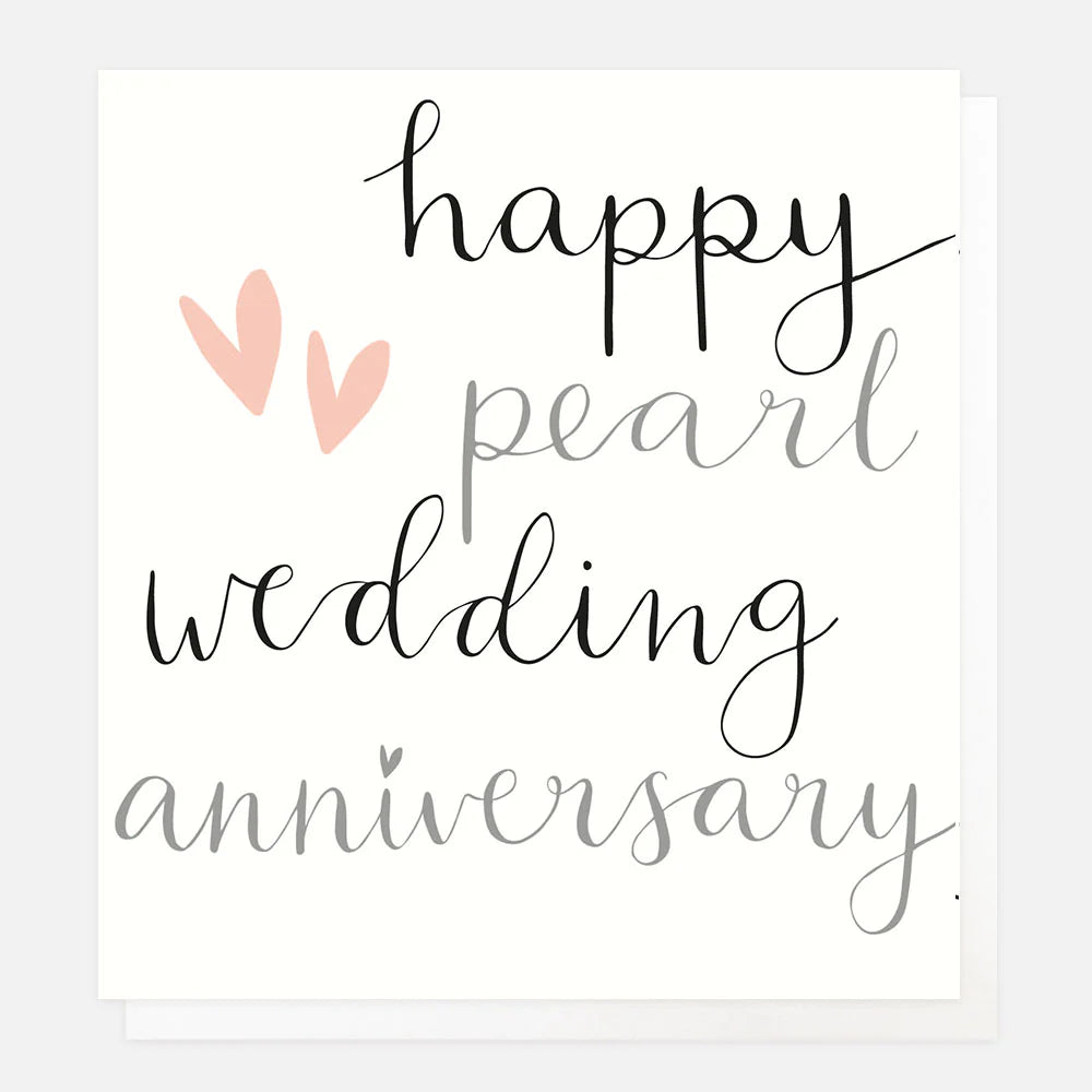 Happy Pearl Wedding Anniversary