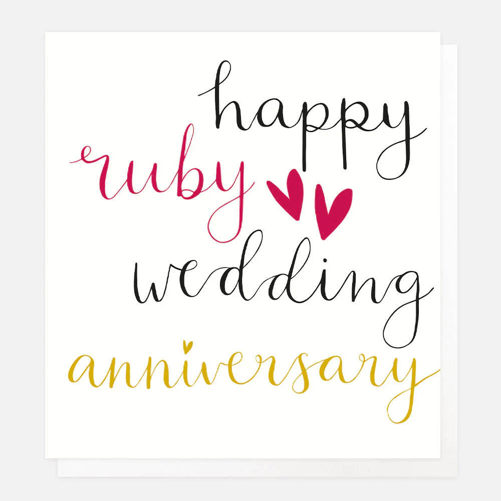 Happy Anniversary Wedding - Ruby