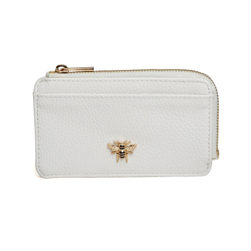 Alice Wheeler White - Bath Coin/ Card Purse